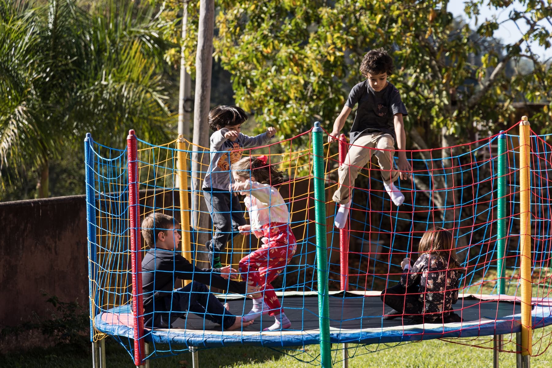 Espaço kids montado em casamento Cósmica